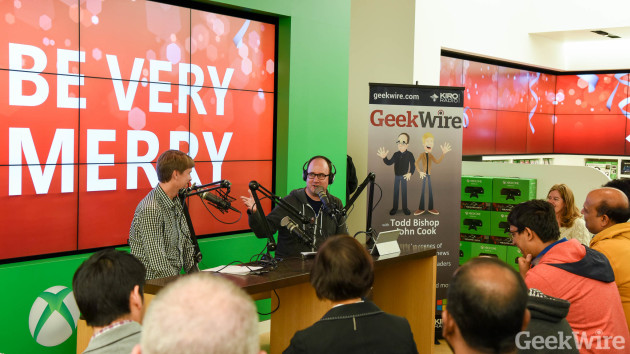 GeekWire Radio - Microsoft Store Bellevue