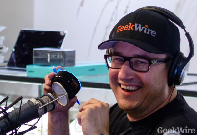 GeekWire podcast at Fox's Seattle jewelry store