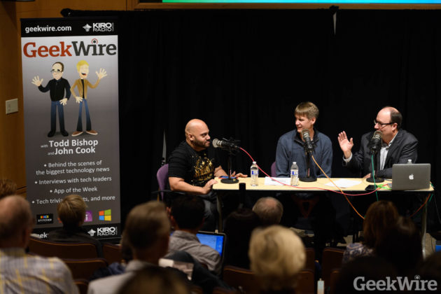 Andru Edwards of Gear Live on the GeekWire radio show and podcast this week.
