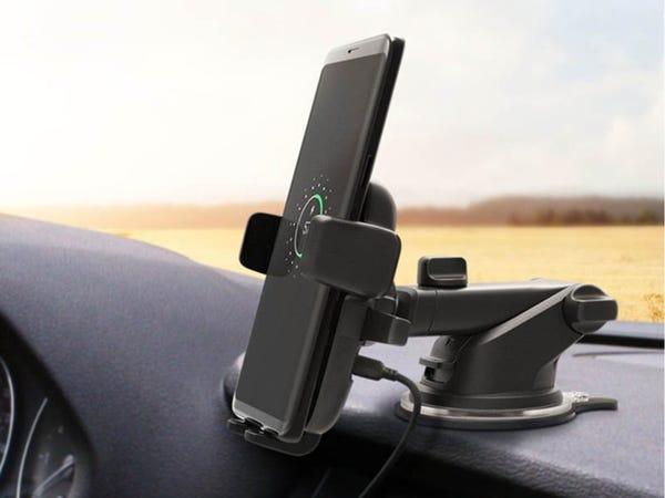 iOttie Easy One Touch Qi Wireless Fast Charge Car Mount