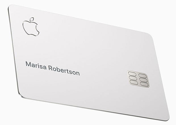 Apple-designed titanium card
