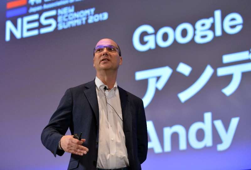 Andy Rubin—seen here in Japan in 2013 during his tenure at Google—founded smartphone startup Essential Products, but the company