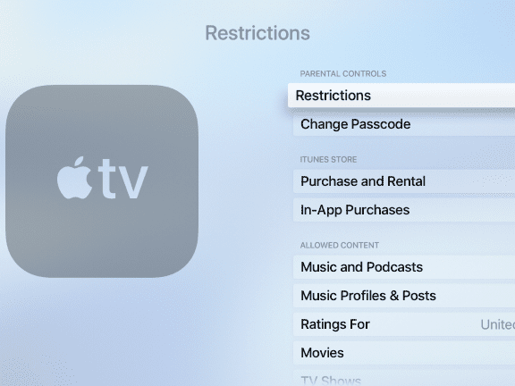 How to Set and Use Apple TV Parental Controls