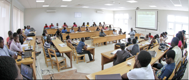 A typical Ashesi classroom. Photo: Ashesi University.