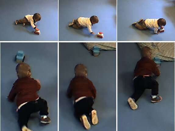 Baby Robot: a system that helps toddlers to practice their motor skills
