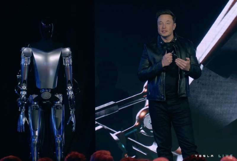 Elon Musk says an Optimus humanoid robot that Tesla is developing could be priced at less than $20,000 and wind up doing most of