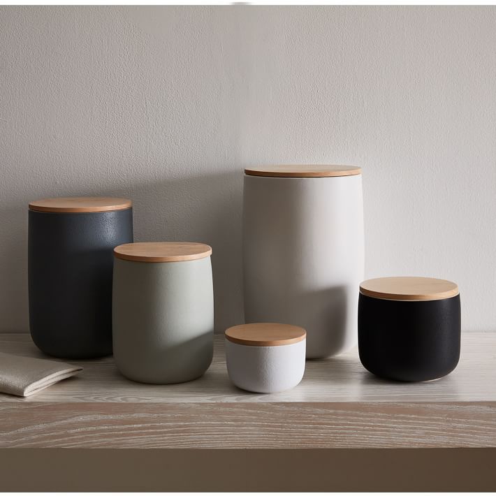 Kaloh Stoneware Canisters