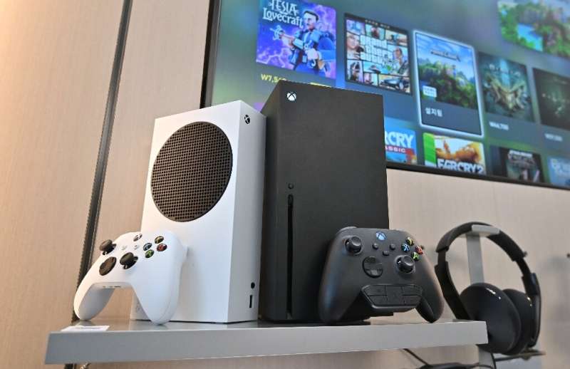 Microsoft's black Xbox Series X and white series S gaming consoles have launched just two days before Sony releases the PlayStat