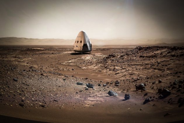 Musk's goal is to send 1 million settlers to Mars within 100 years. Photo: SpaceX.