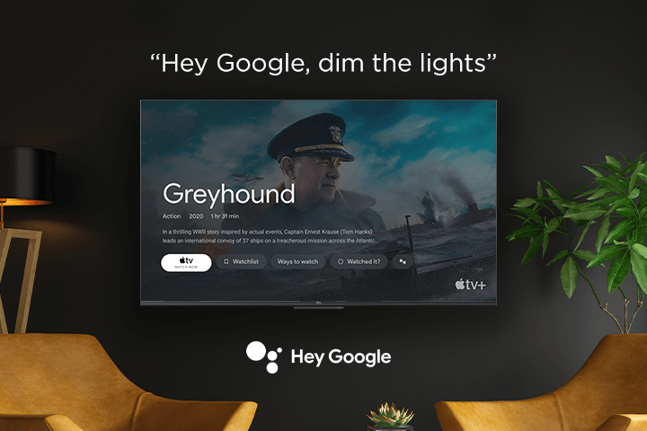 Hands-free voice control with Hey Google