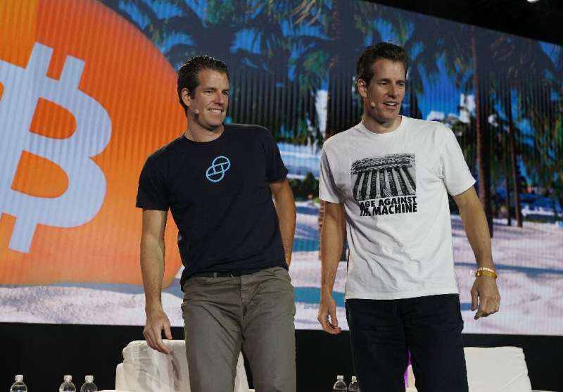 Tyler and Cameron Winklevoss created crypto exchange Gemini Trust Co. after suing one-time Harvard classmate Mark Zuckerberg ove
