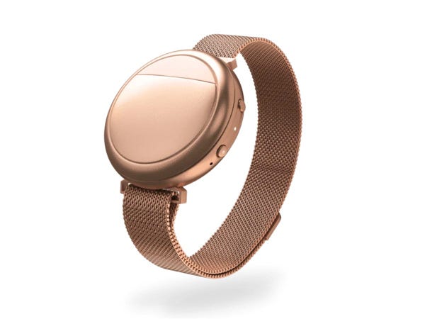 The Embr Labs Wave 2 watch in Rose Gold