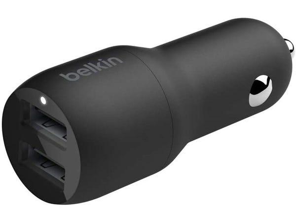 Belkin Boostcharge 24W dual USB-A car charger