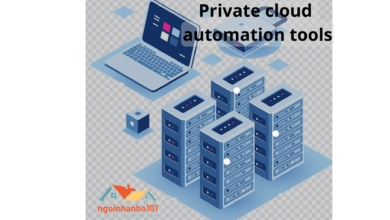 Private cloud automation tools